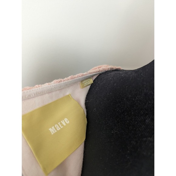 Maeve Anthropologie Lefkara blush pink lace dress - Picture 5 of 11